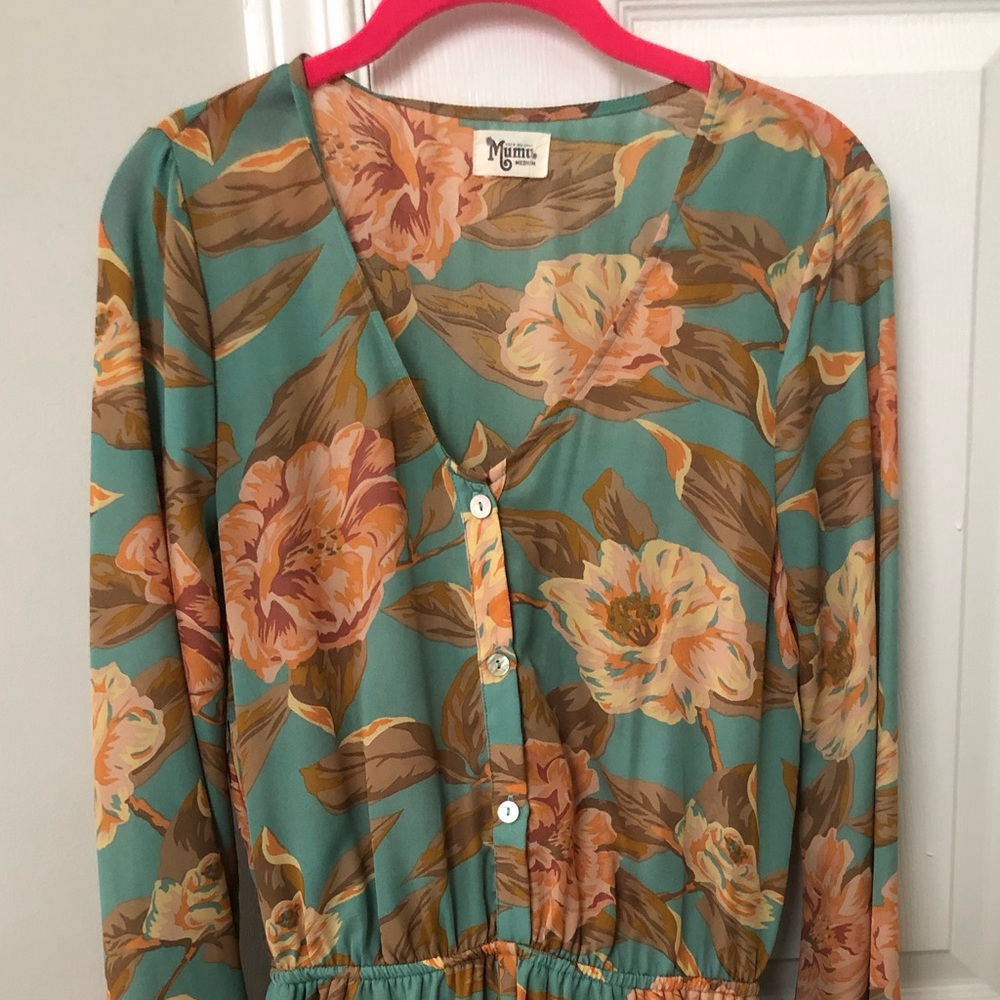 Show Me Your Mumu red rocks romper in Magnolia